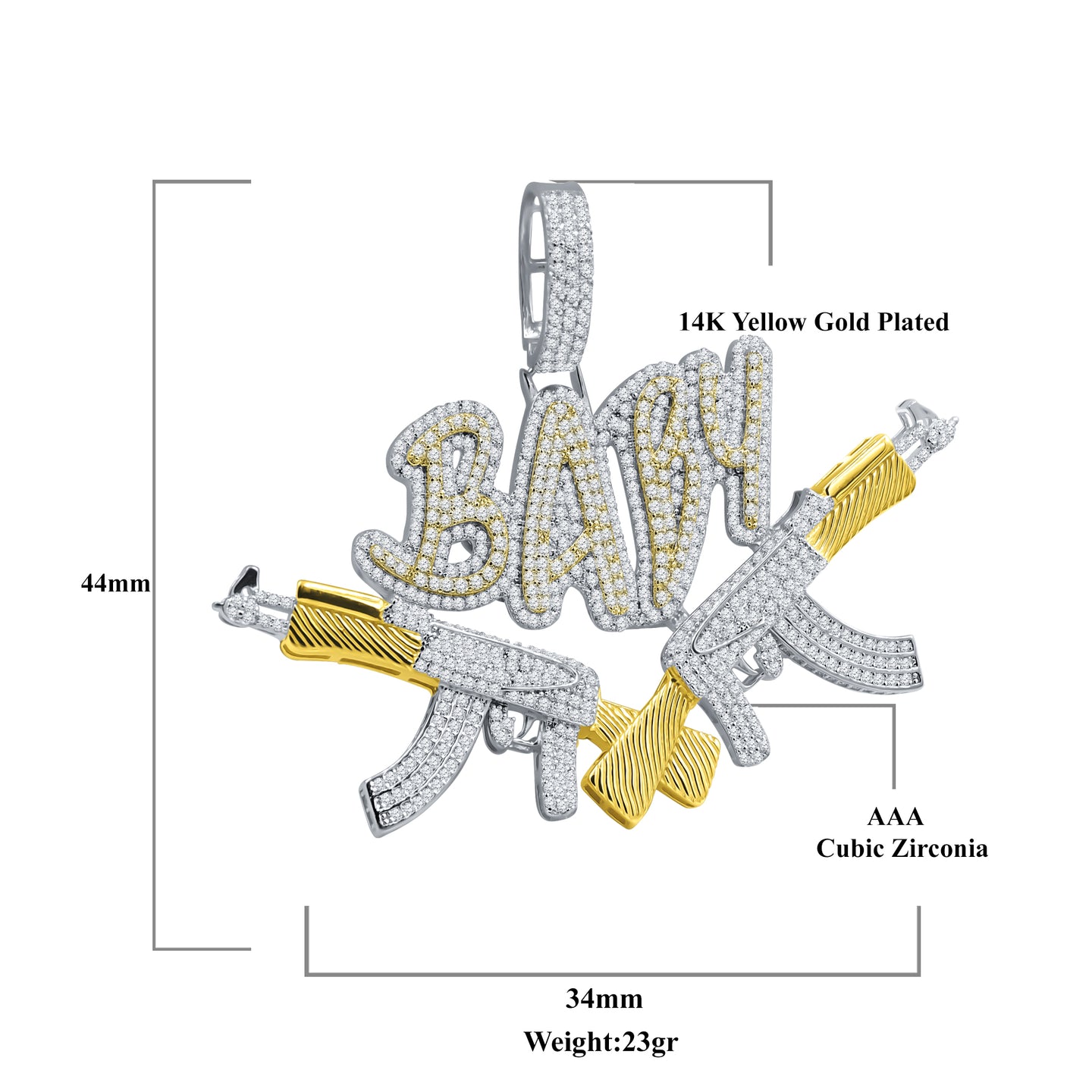 GALLANT SILVER PENDANT | 9215951