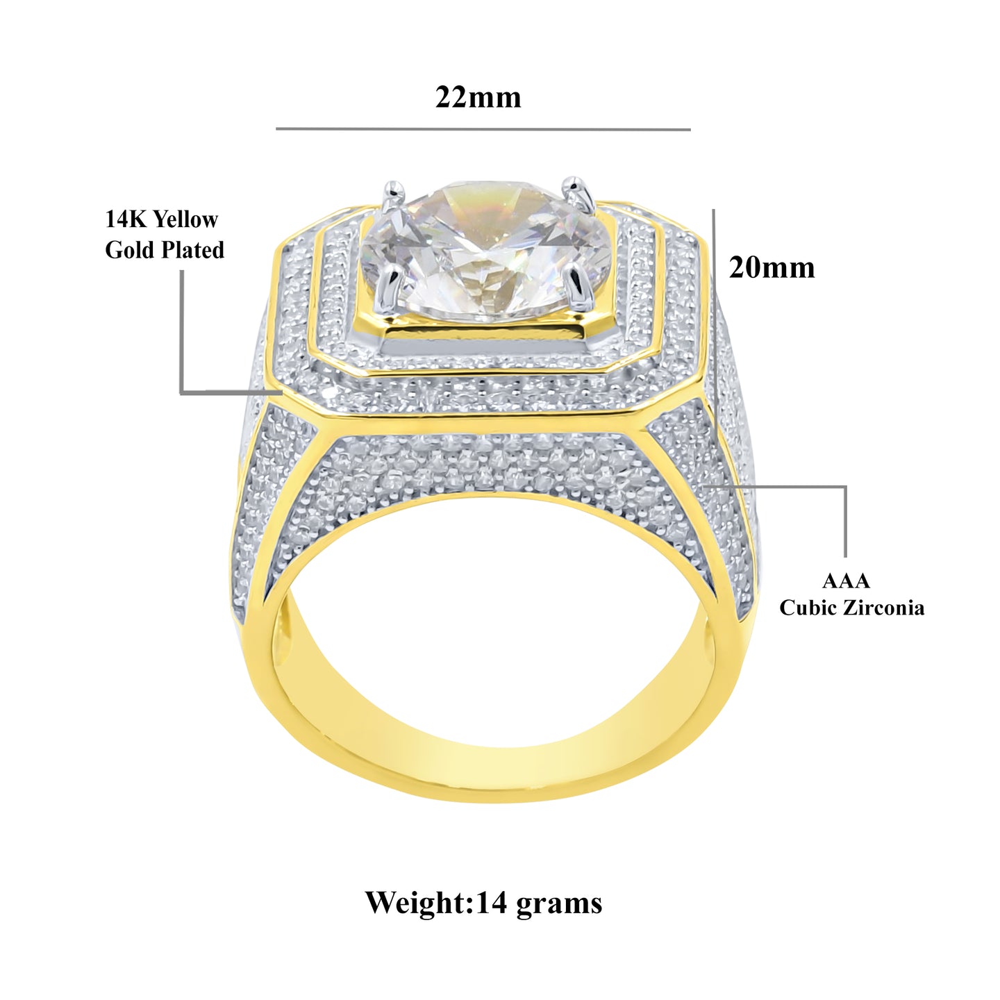 PALATIAL SILVER RING I 9216142