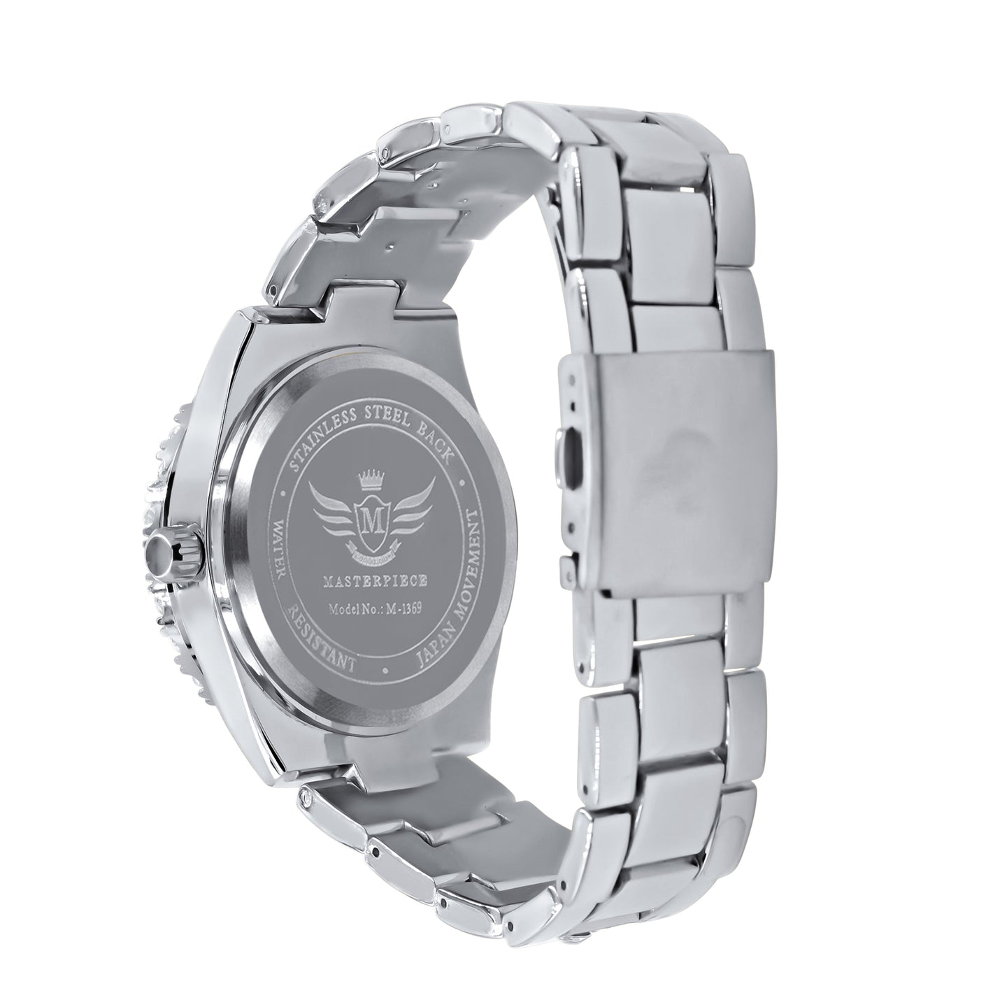 NIGHT SPARKLER HIP HOP METAL WATCH I 563011