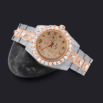 NIGHT SPARKLER HIP HOP METAL WATCH I 5630118