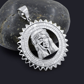 SCRIPTURAL STERLING SILVER  PENDANT I 9215131