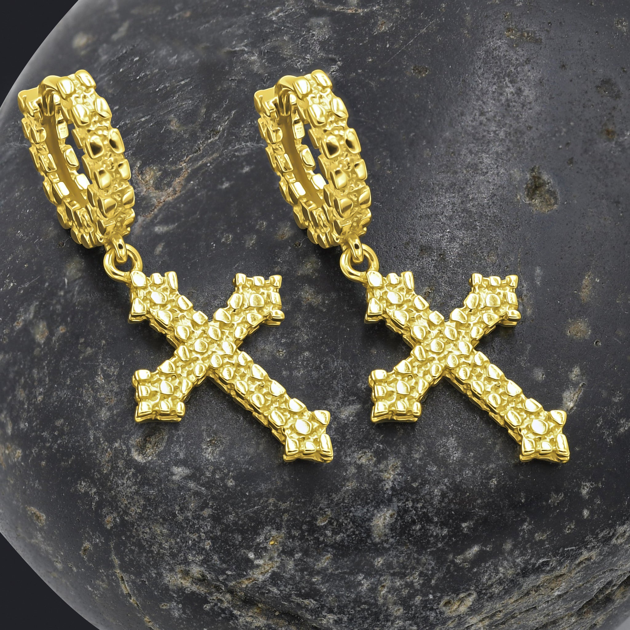 DOMENIC SILVER EAR HOOPS I 9217842