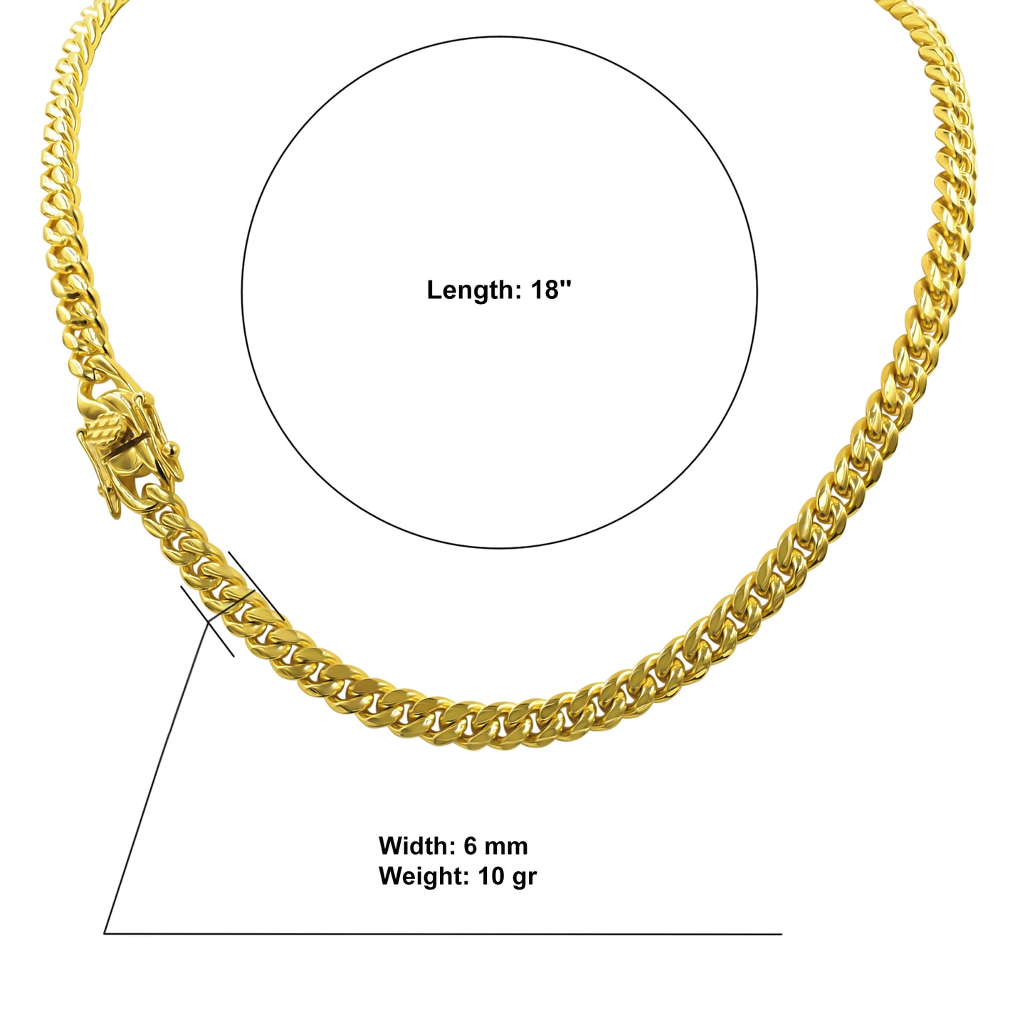 PARADISIACAL 6MM CHAIN I 9310162