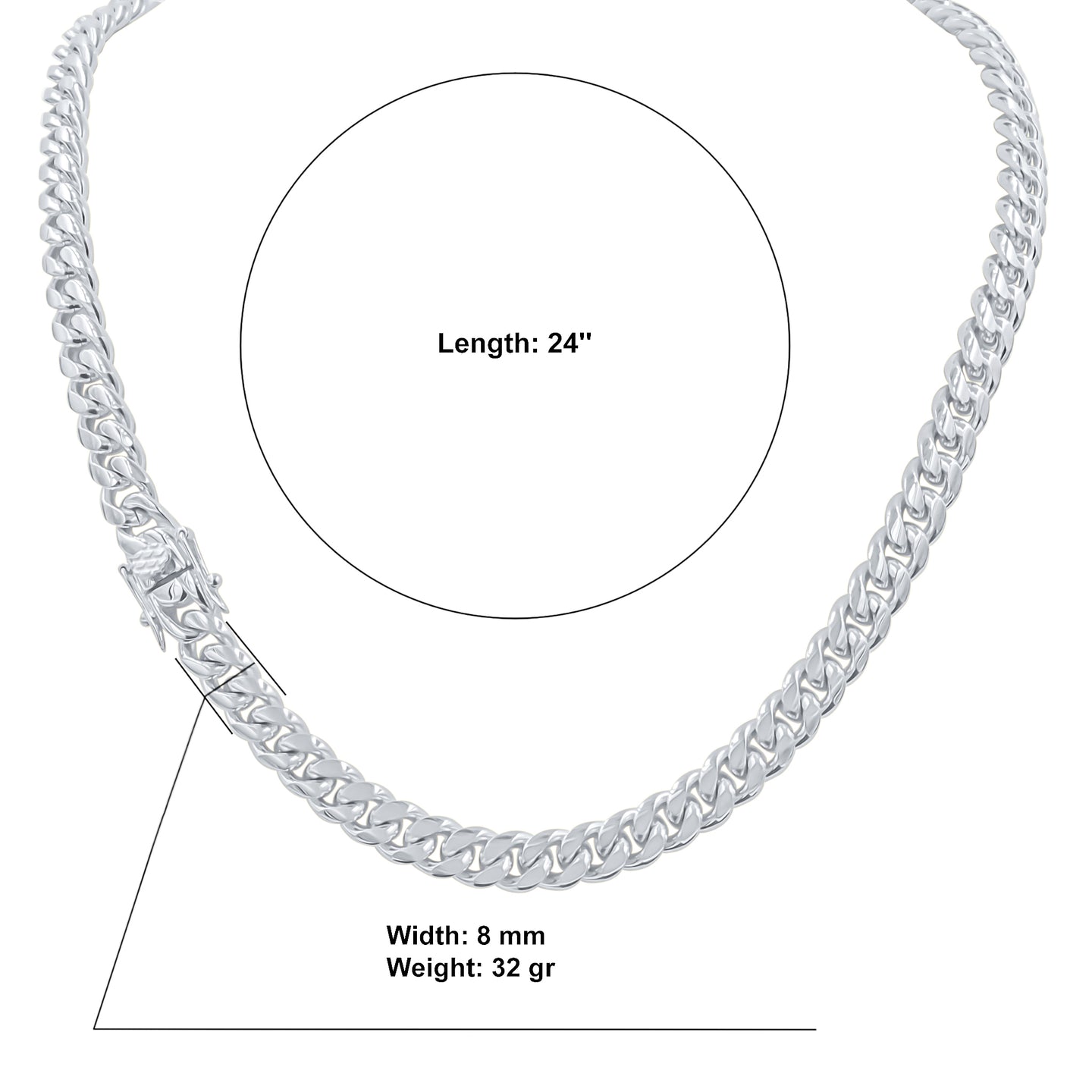 PARADISIACAL 8MM CHAIN I 9310181