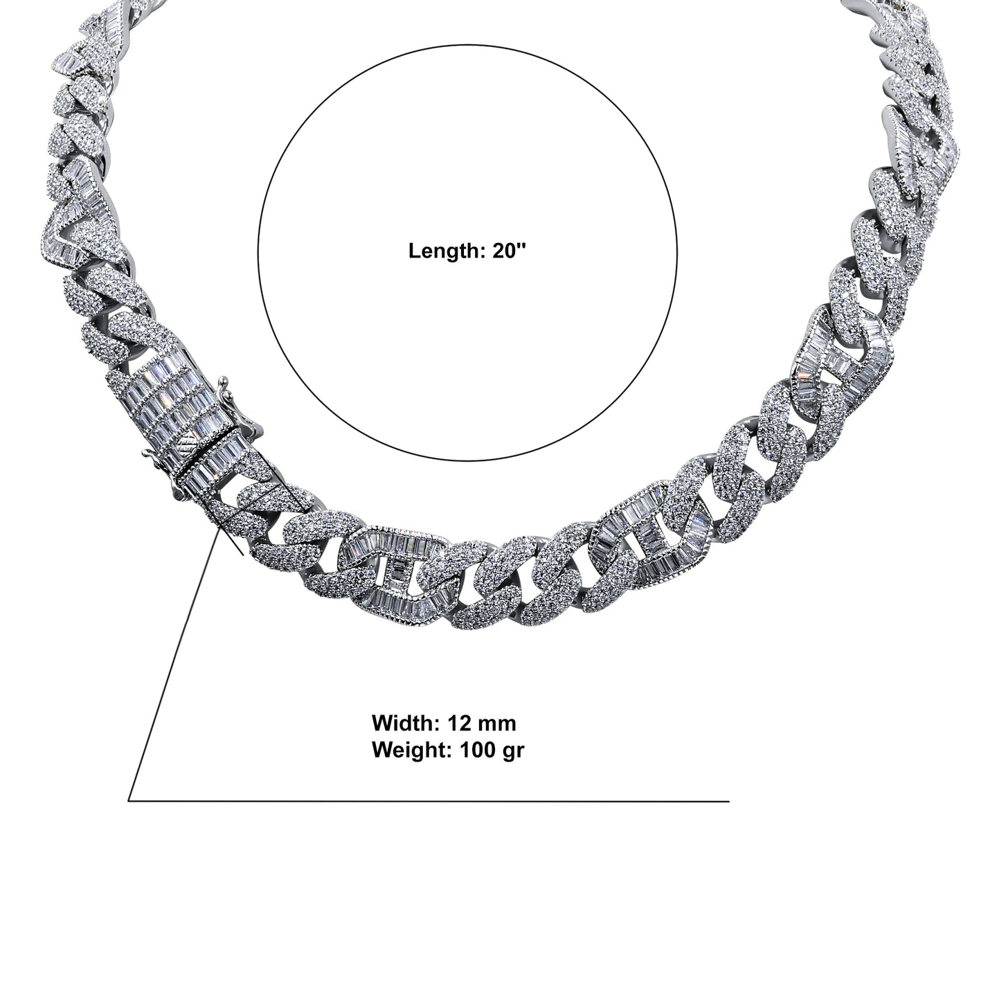 GEWELDIG 12MM CHAIN I 962721