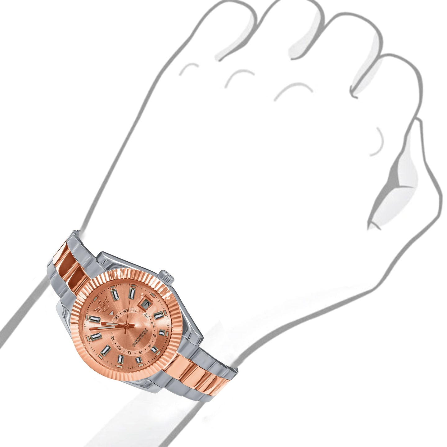 AIRSPACE AUTOMATIC STEEL WATCH I 5306918