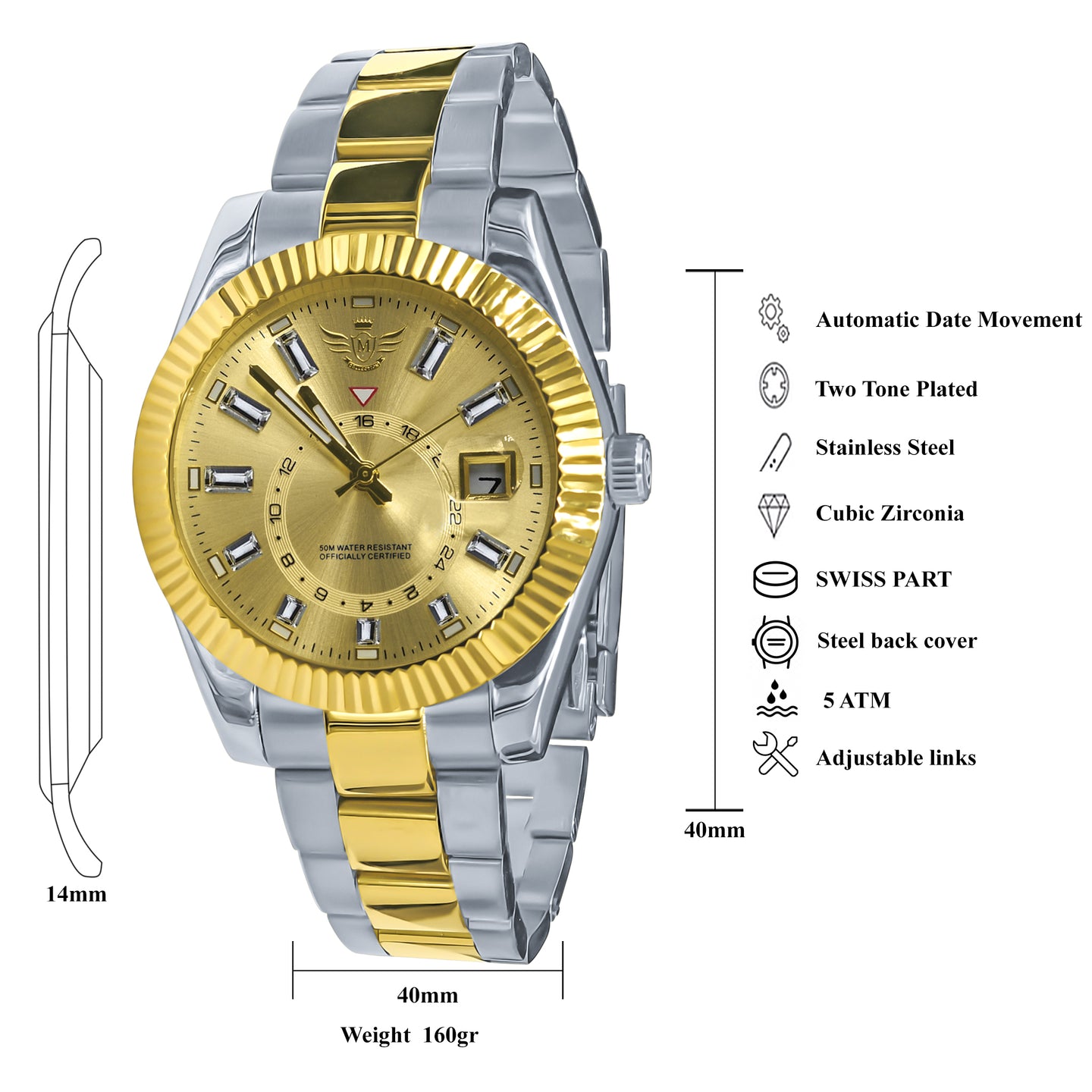 AIRSPACE AUTOMATIC STEEL WATCH I 5306942