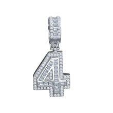 CIPHER STERLING SILVER (NUMERIC) PENDANT WITH CZ I 9218391