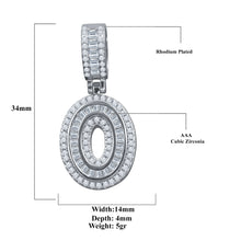 CIPHER STERLING SILVER (NUMERIC) PENDANT WITH CZ I 9218351
