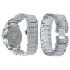 LUXE ROMAN INDEXED ICED OUT WATCH & BRACELET SET I 530711