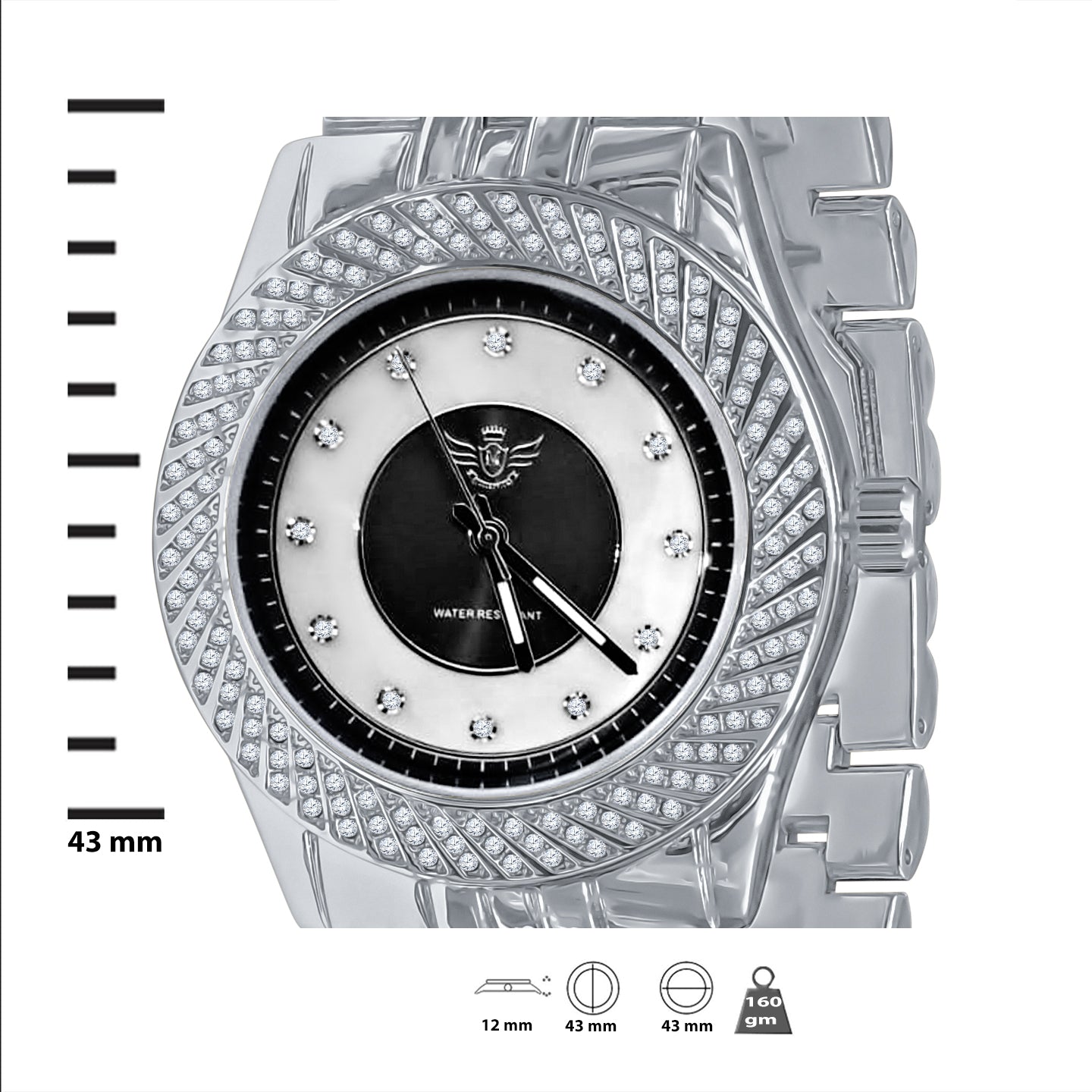 SHELLAC HIP HOP METAL WATCH | 563087 – Watches International, LLC