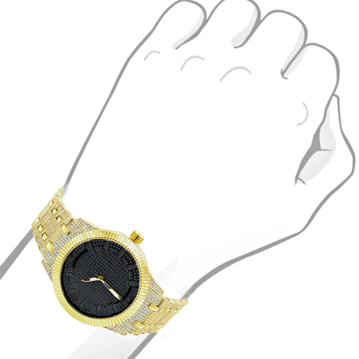 FELIX HIP HOP METAL  WATCH | 563078