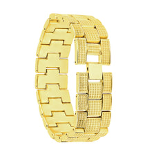 OYSTER BAGUETTE BEZEL ICED OUT WATCH & BRACELET SET | 530752