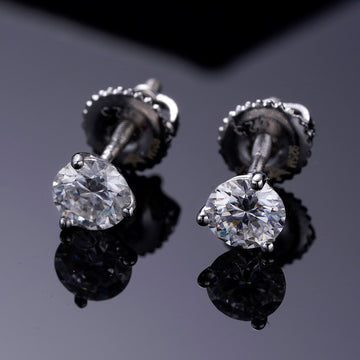 ARGENTUM 925 MOISSANITE EARRINGS | 991001