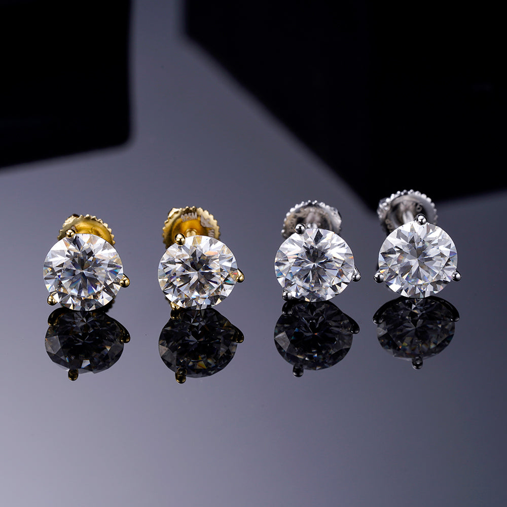 ARGENTUM 925 MOISSANITE EARRINGS | 991001