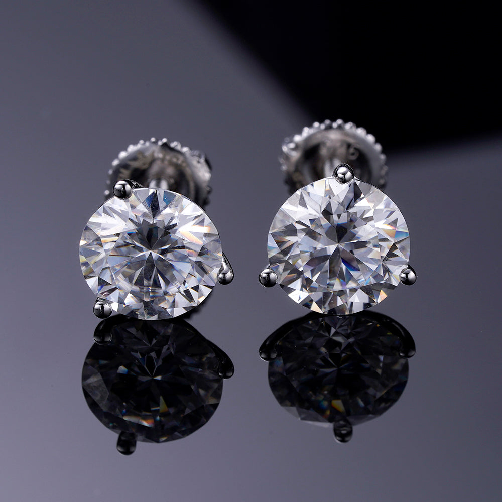 ARGENTUM 925 MOISSANITE EARRINGS | 991001