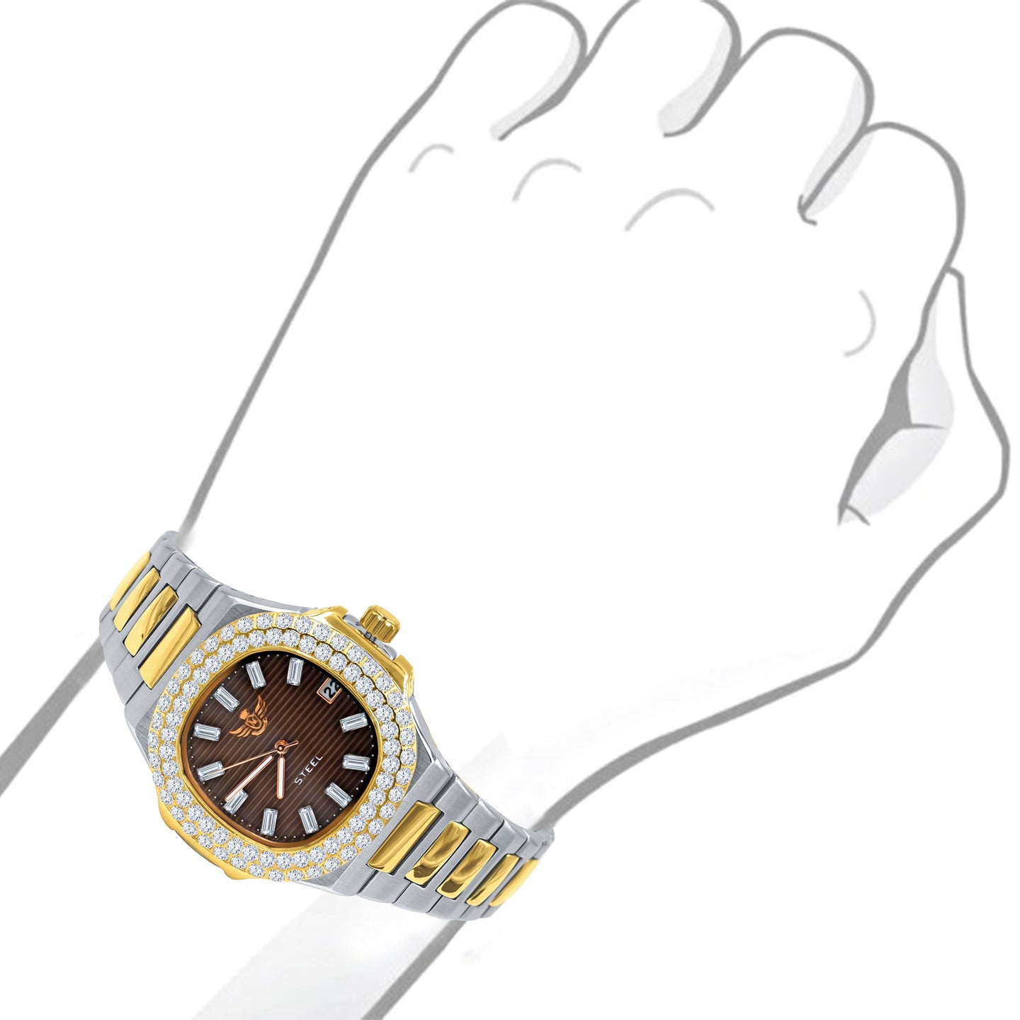 GAYLORD STEEL WATCH  | 5306767