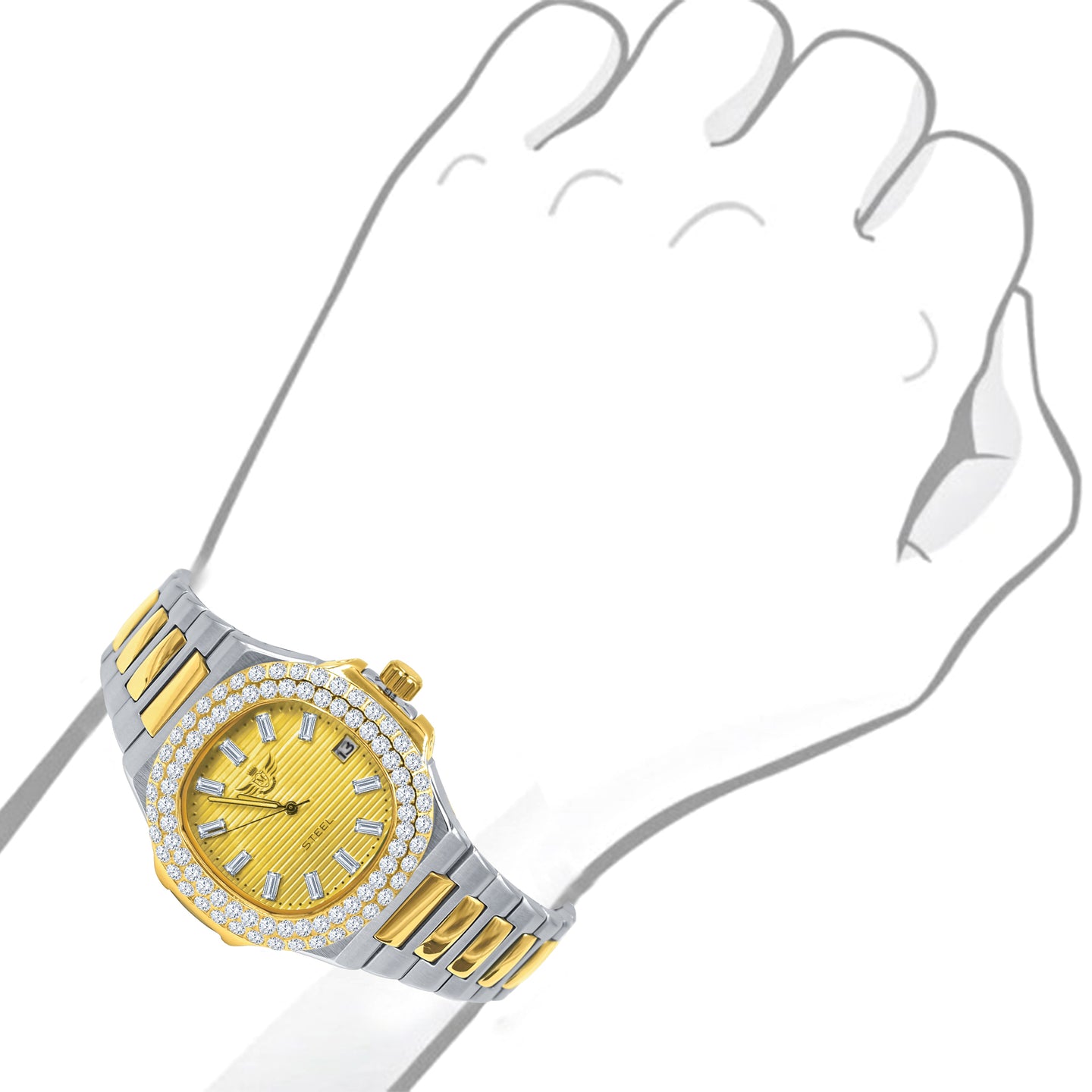 GAYLORD STEEL WATCH  | 5306742