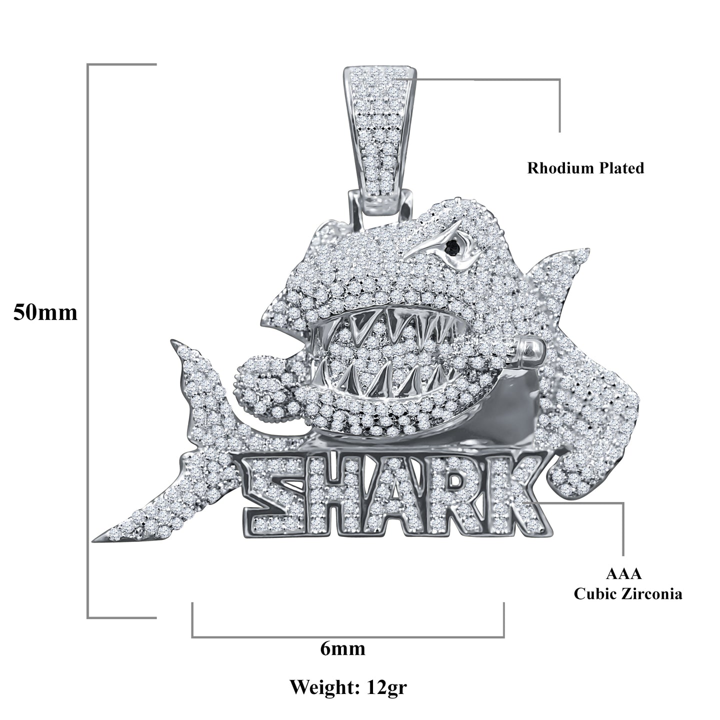 PISTRIS STERLING SILVER PENDANT | 9218531