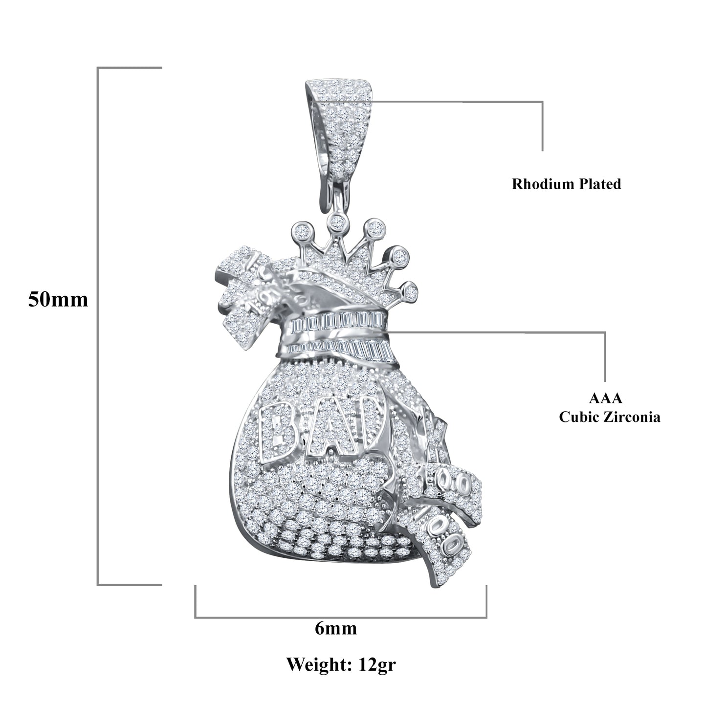 RIPAE STERLING SILVER PENDANT |  9218551