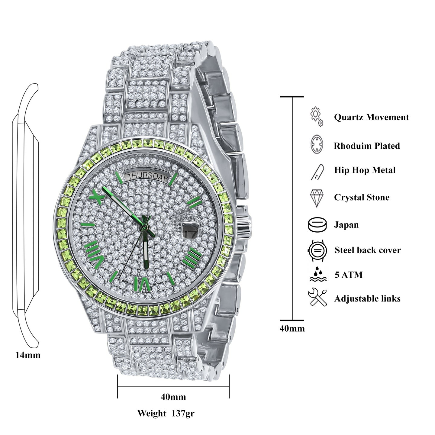 CRANT BLING WATCH CRYSTAL I 5631328