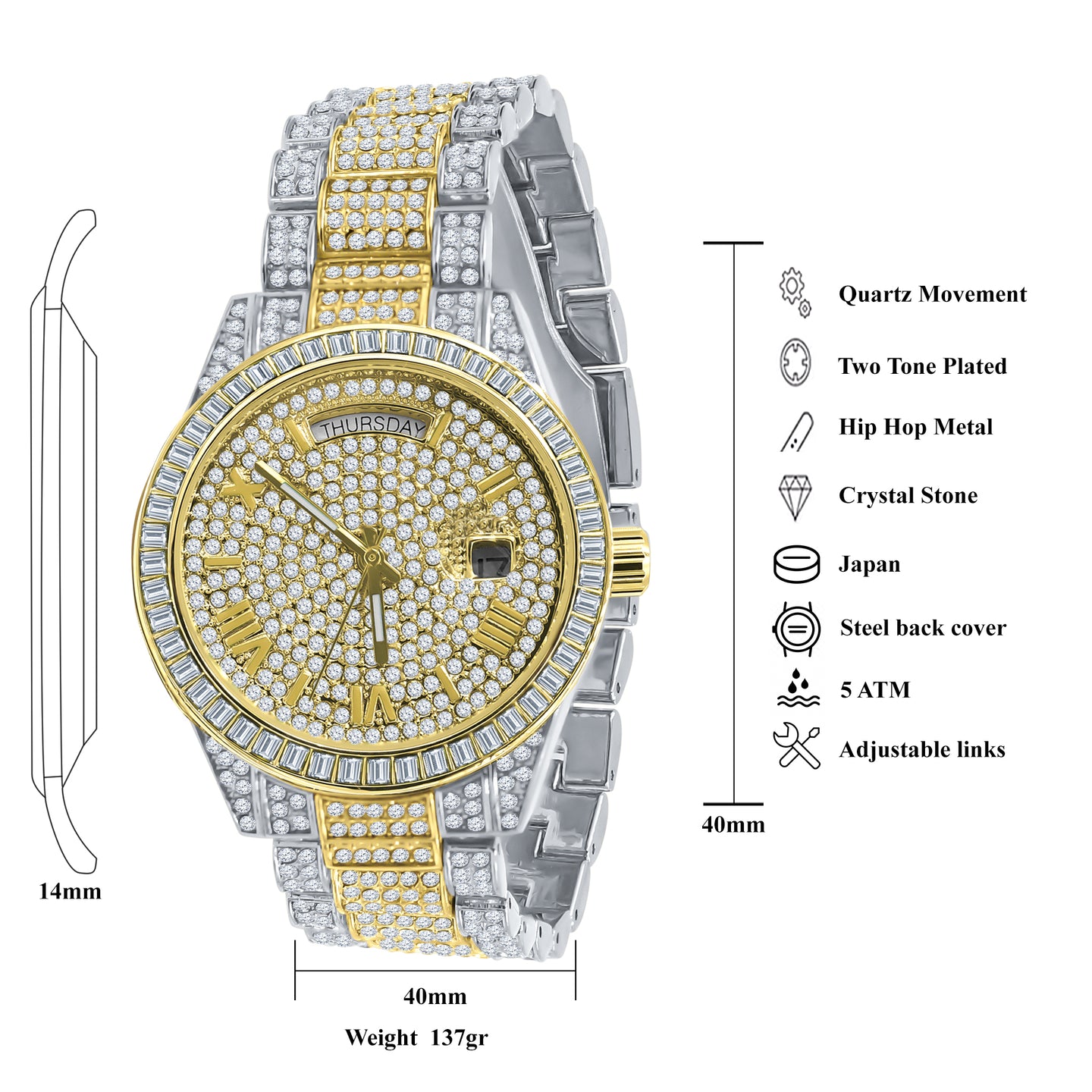 CRANT BLING WATCH CRYSTAL I 5631342