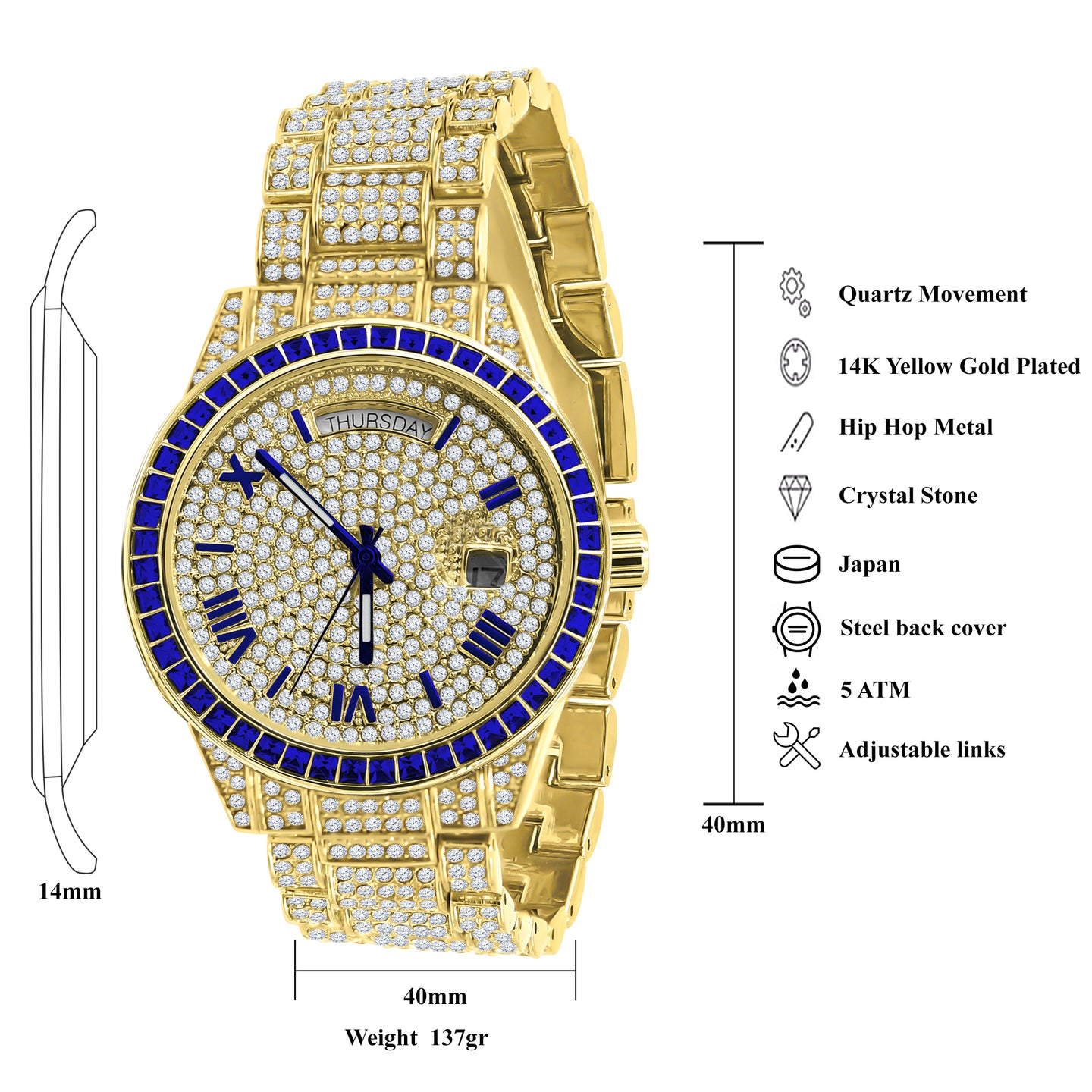 CRANT BLING WATCH CRYSTAL I 5631313