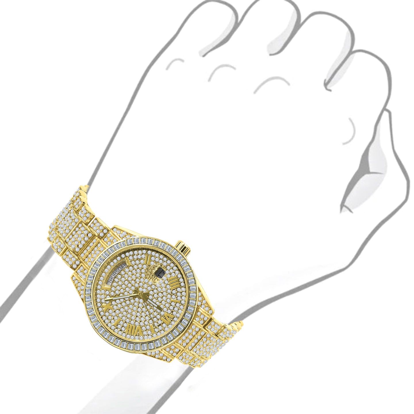 CRANT BLING WATCH CRYSTAL I 563132