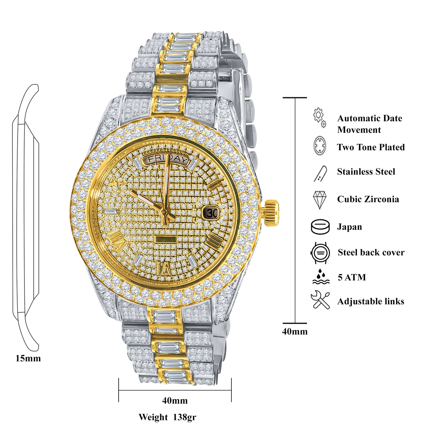 FANCIFUL STEEL WATCH  | 5307642