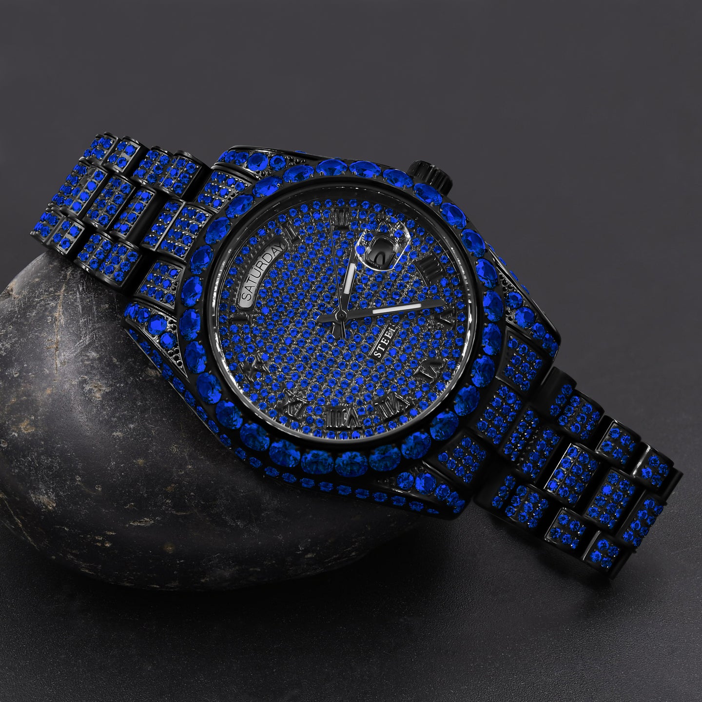 INJURIOSUS STEEL WATCH CZ  I 5308413