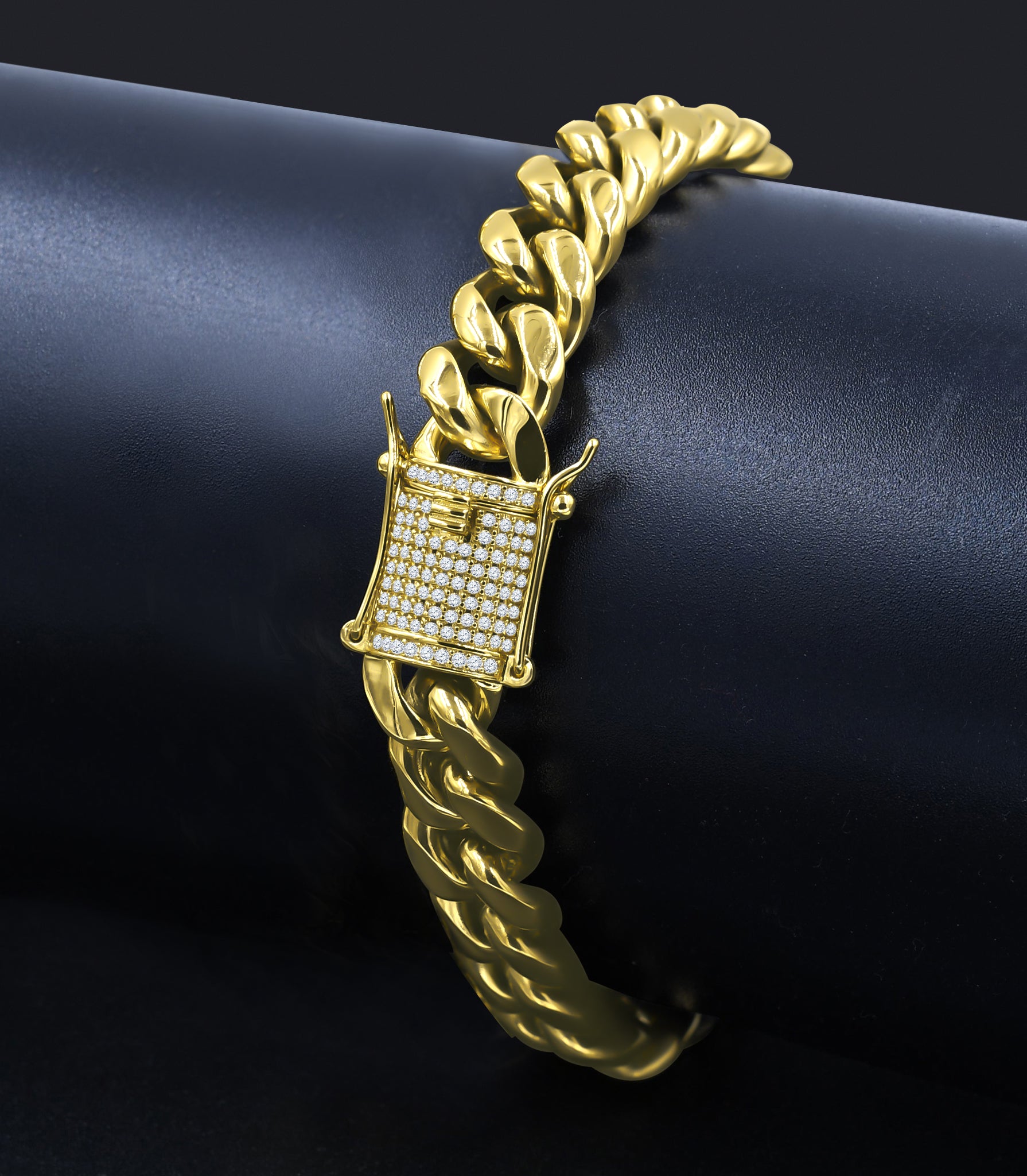 SWANKY 12MM CUBAN BRACELET I 950762