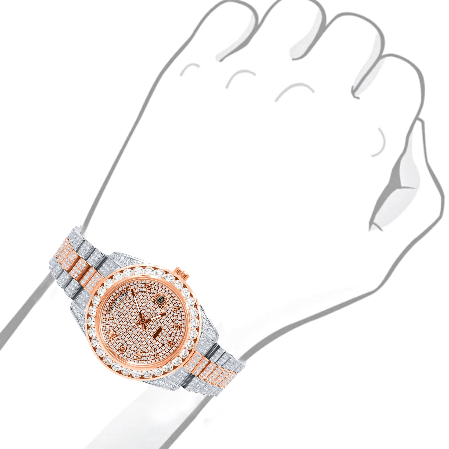 LICENTIOSUS CRYSTAL WATCH |  5307718