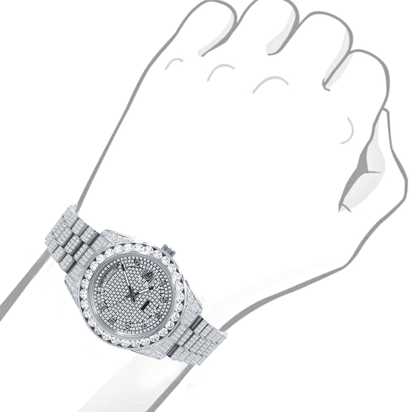 LICENTIOSUS CRYSTAL WATCH |  530771