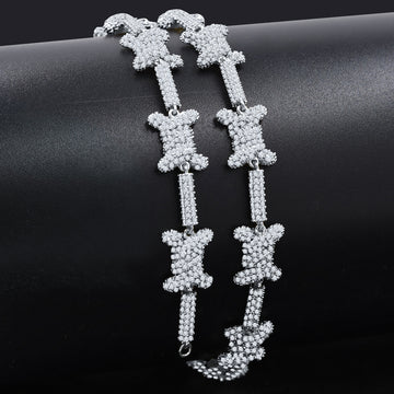 ANGELICAL BRASS 4MM CZ CHAIN  | 963111