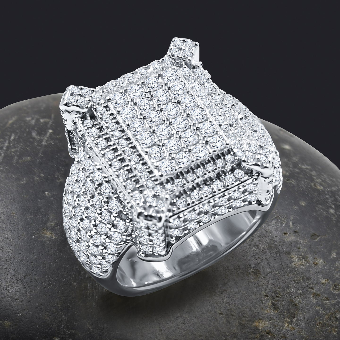 OMBRE 925 SILVER RING CZ  | 9220621