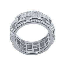 RESPLANDECIENTE 925 SILVER RING CZ  |9220711