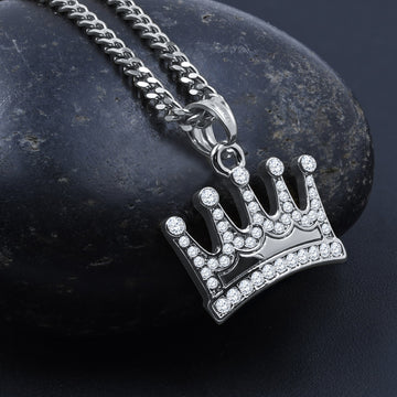 IMPERATORIAL STAINLESS STEEL CHAIN AND CHARM I D913171