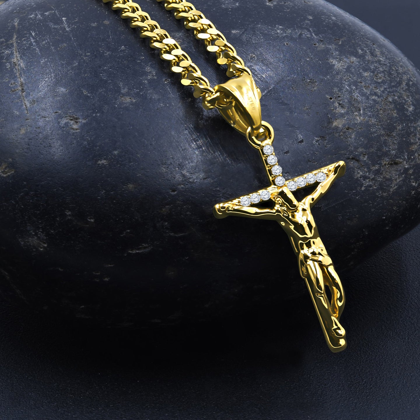 SOPHISTICATUS STAINLESS STEEL CHAIN AND CHARM I D914341