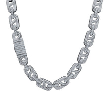 RAVISSANTE 12MM BRASS   ICED OUT CHAIN CZ  I 963241