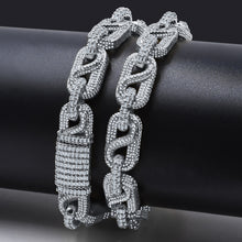 RAVISSANTE 12MM BRASS   ICED OUT CHAIN CZ  I 963241