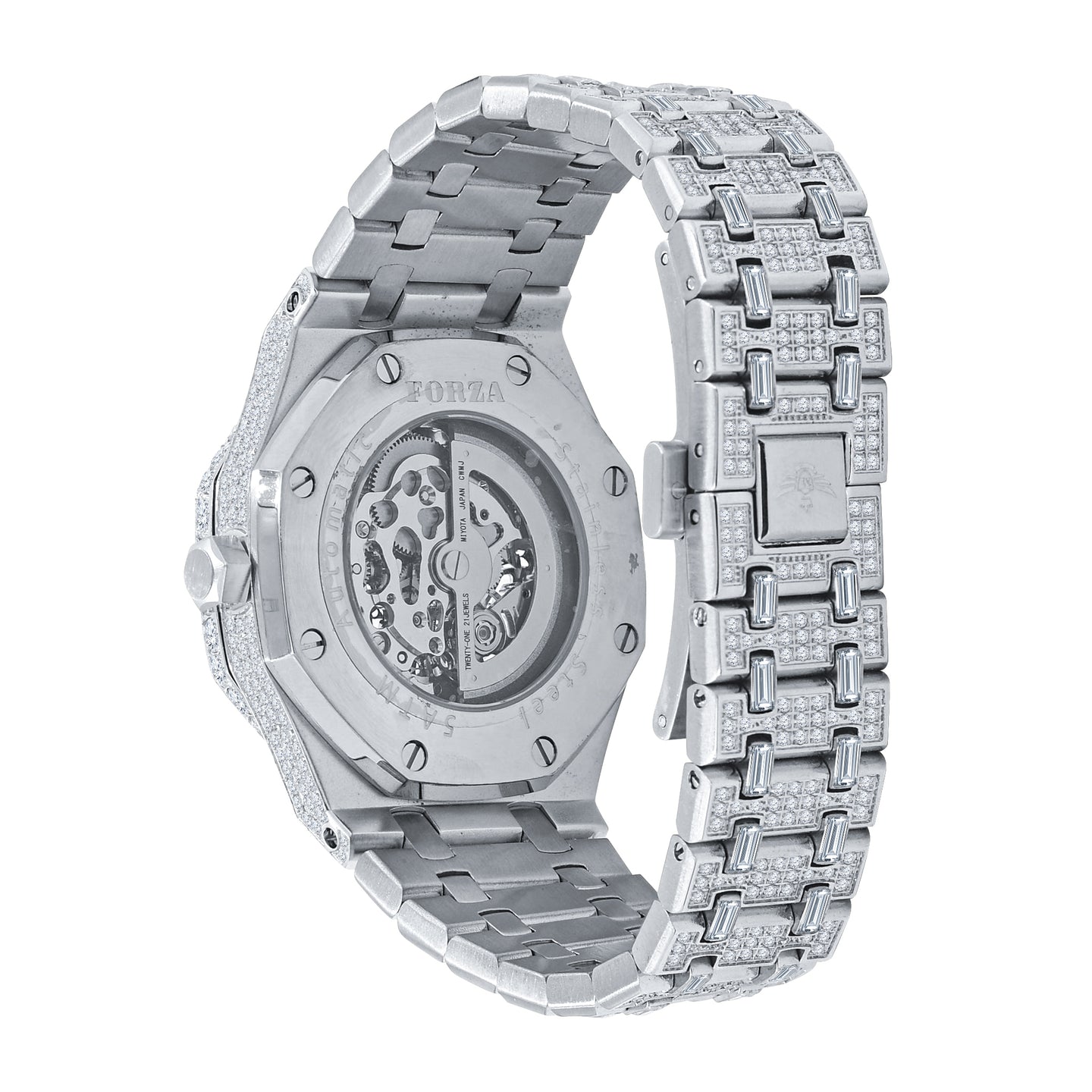 FORZA MOISSANITE AUTOMATIC STEEL WATCH I 590051