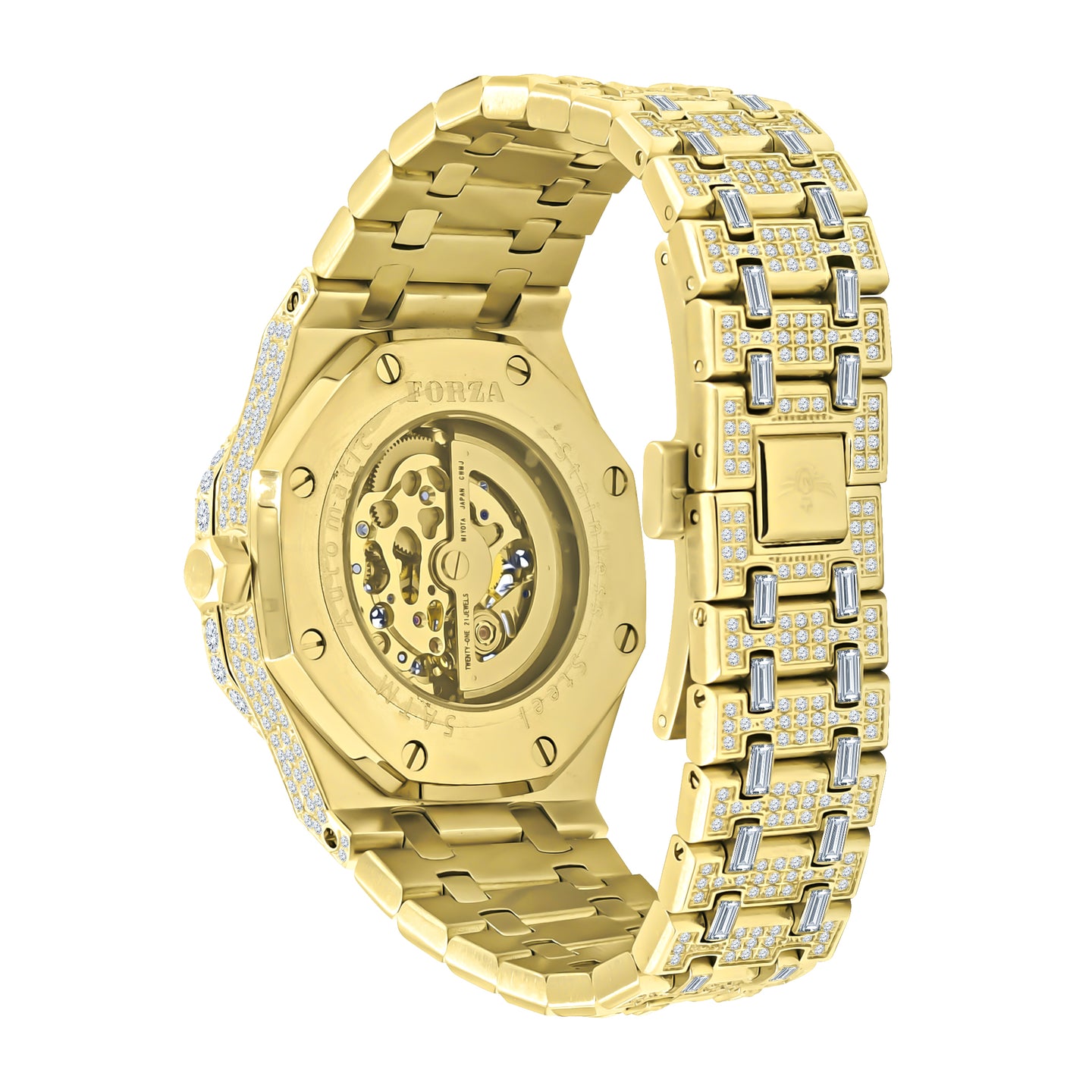 FORZA MOISSANITE AUTOMATIC STEEL WATCH I 590052