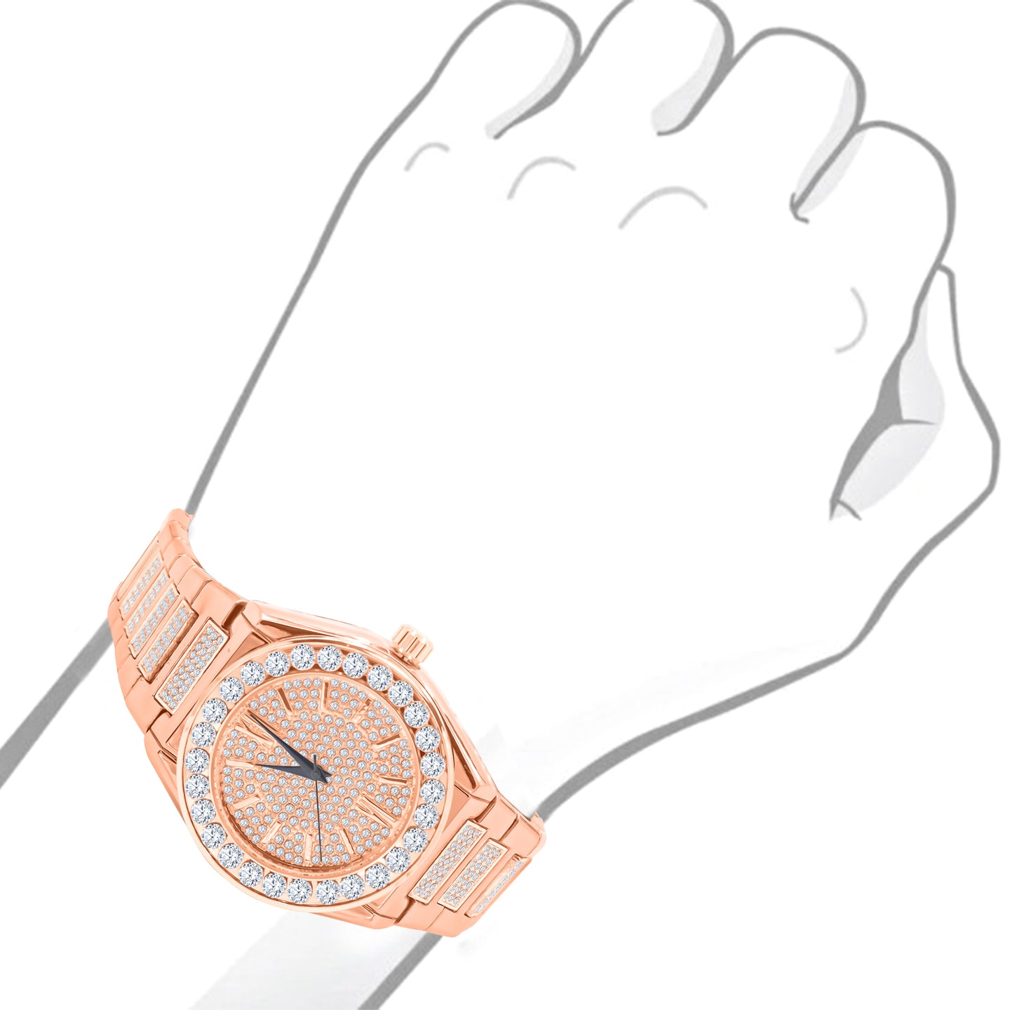 PORTENT BRASS WATCH SET I 530905