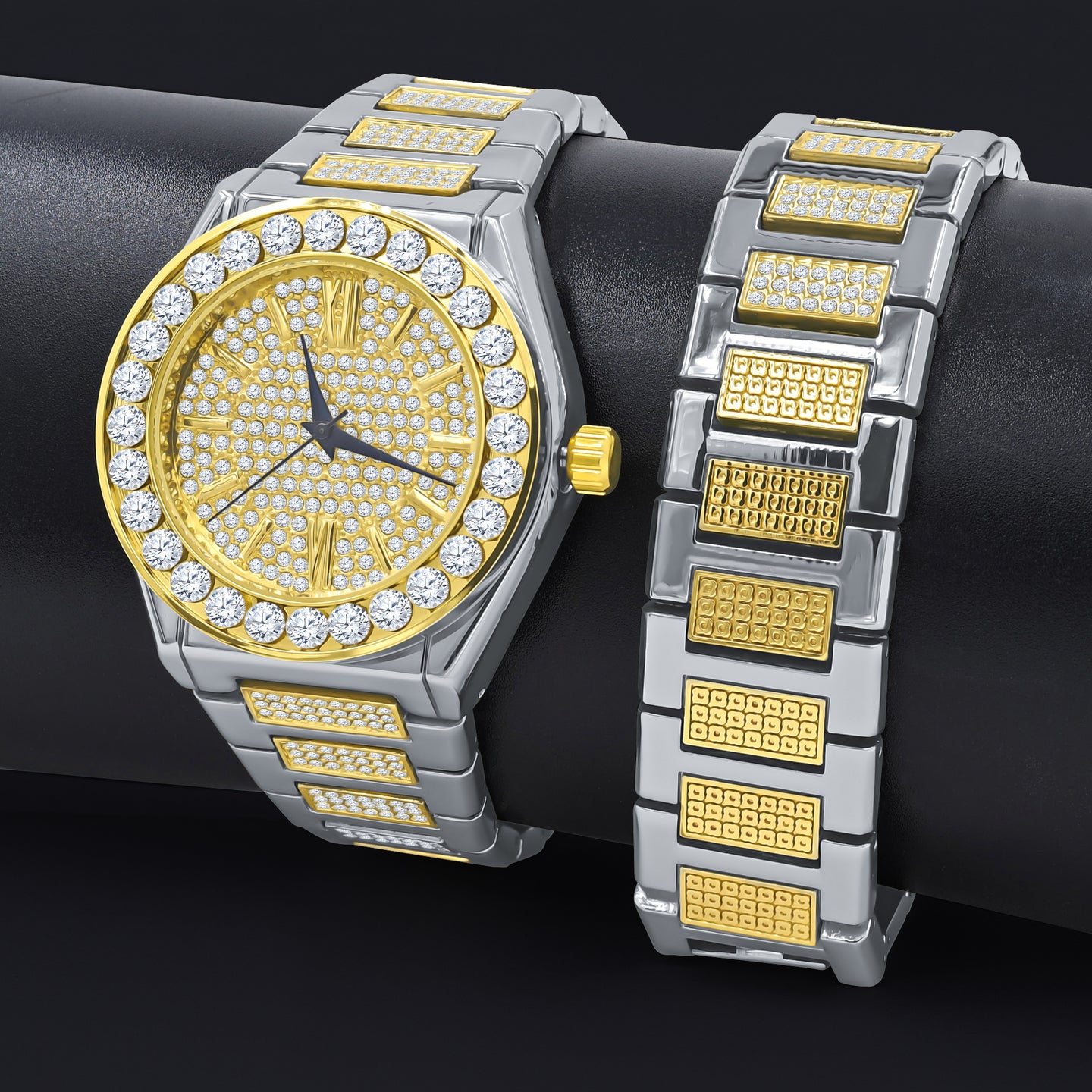 PORTENT BRASS WATCH SET  I 5309042