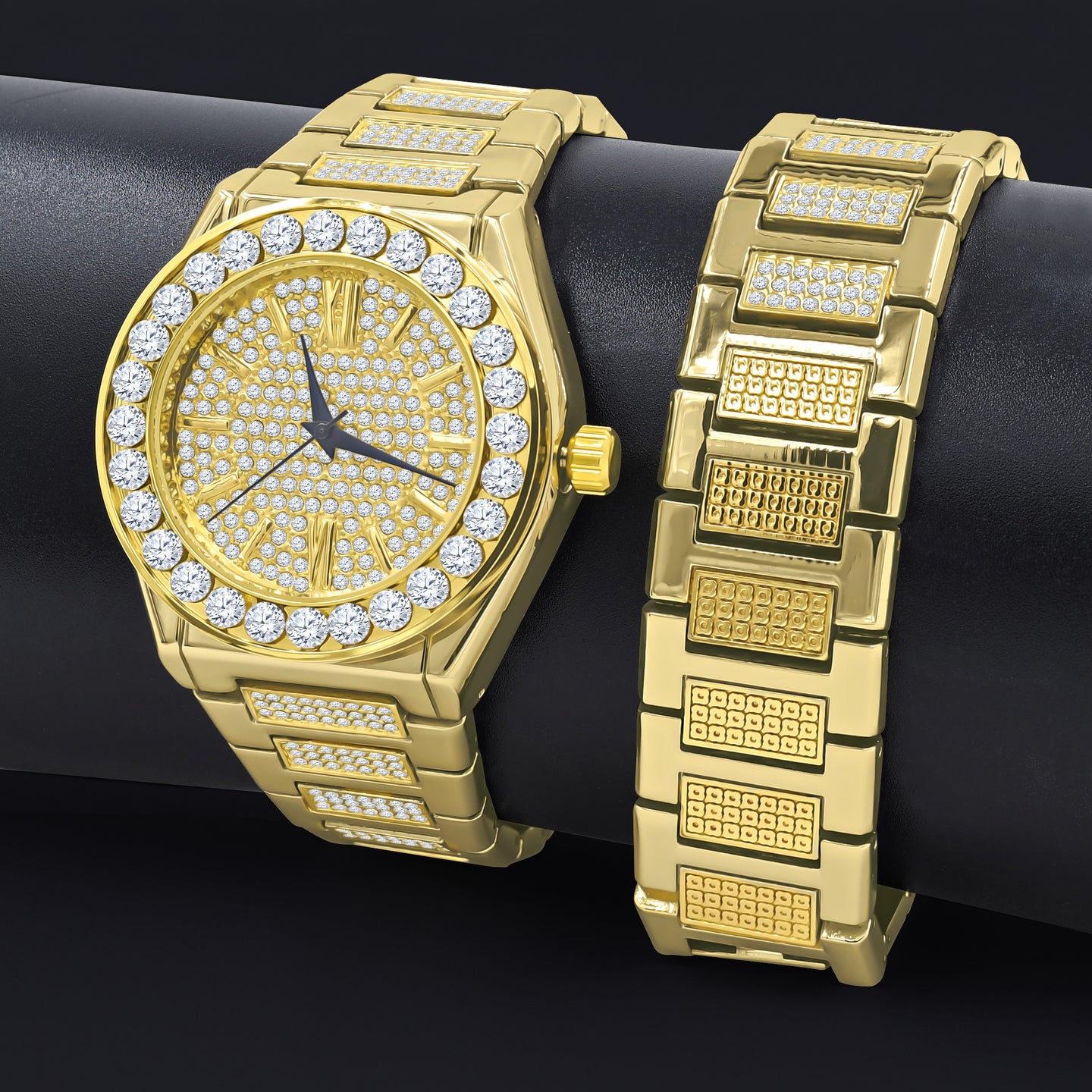 PORTENT BRASS WATCH SET  I 530902