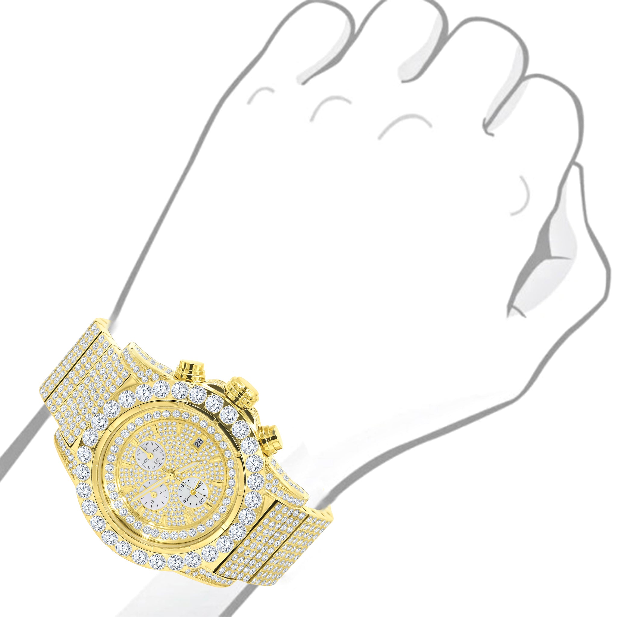 COMMANDO CZ STEEL WATCH I 530892 – Watches International, LLC