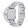 BOOGIE HIP HOP METAL WATCH CLEAR STONE I 563171