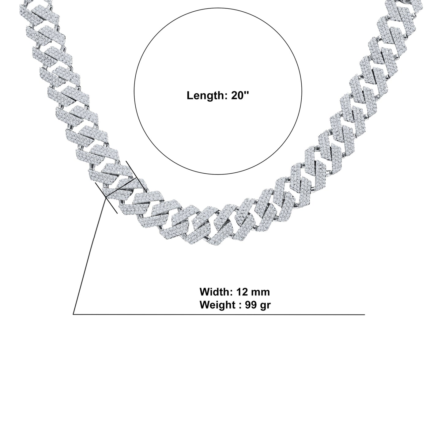 KRAUTROCK BRASS 12MM CHAIN CZ I 963341