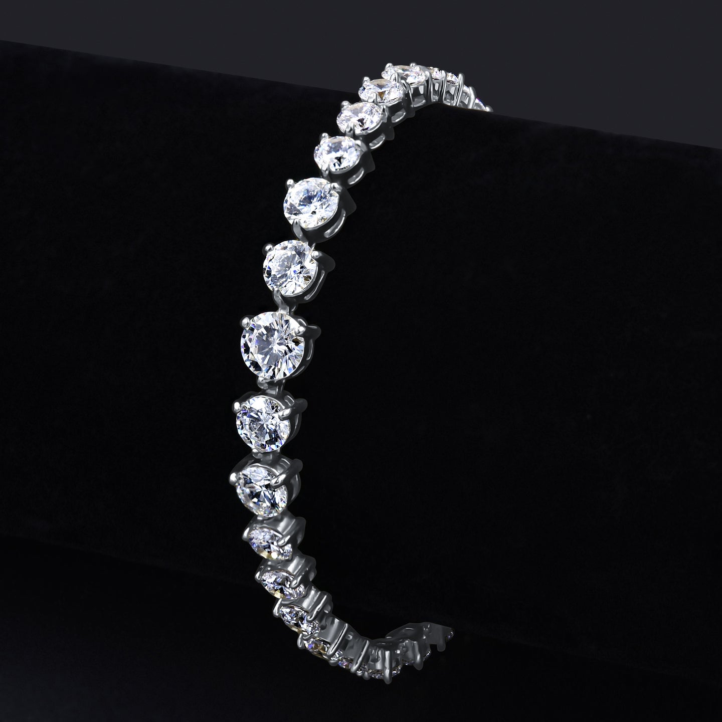 VERGLAS BRASS 7MM ICED OUT CHAIN CZ I 963011