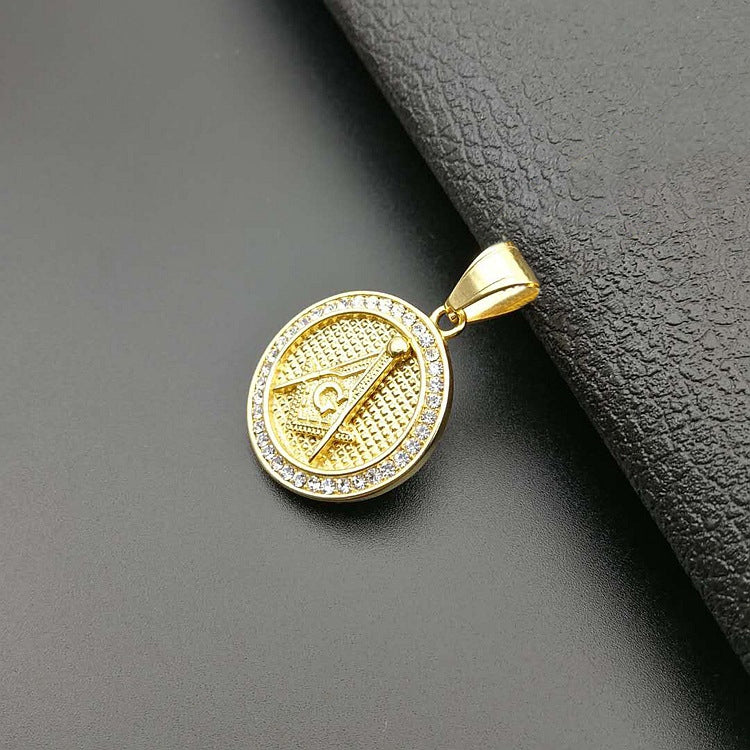 CIRCINATE STEEL PENDANT | 939722